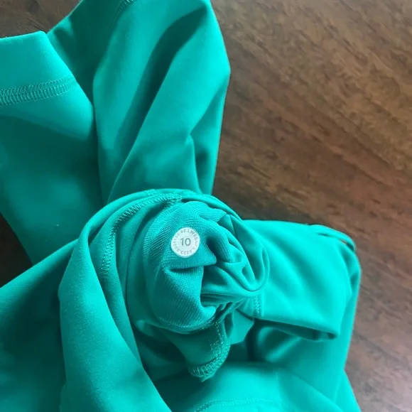 Lululemon Wunder Train HR Crop 23” Kelly Green - Picture 4 of 4